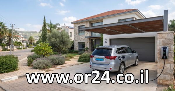 התקנת שקע סיקון לטעינת רכב שמלי פלאגין